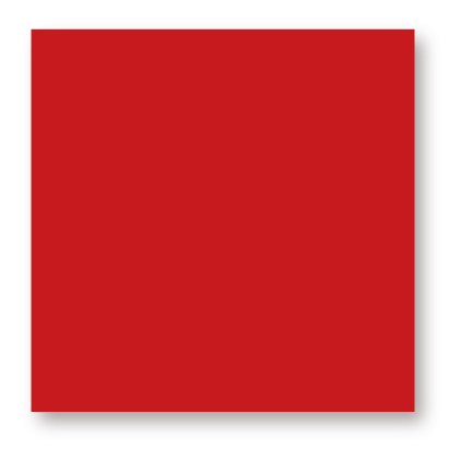カッティングシート、マーキングシート色見本 No.56 電飾用赤色